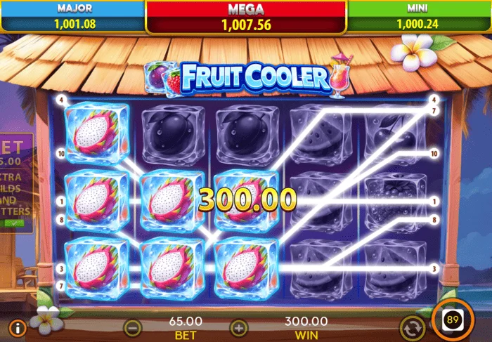 Fruit Cooler печалба от основната игра