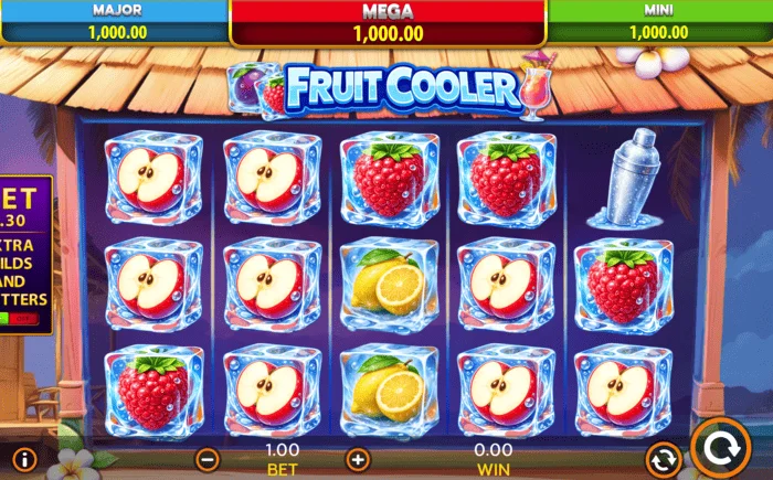 Екран на играта Fruit Cooler